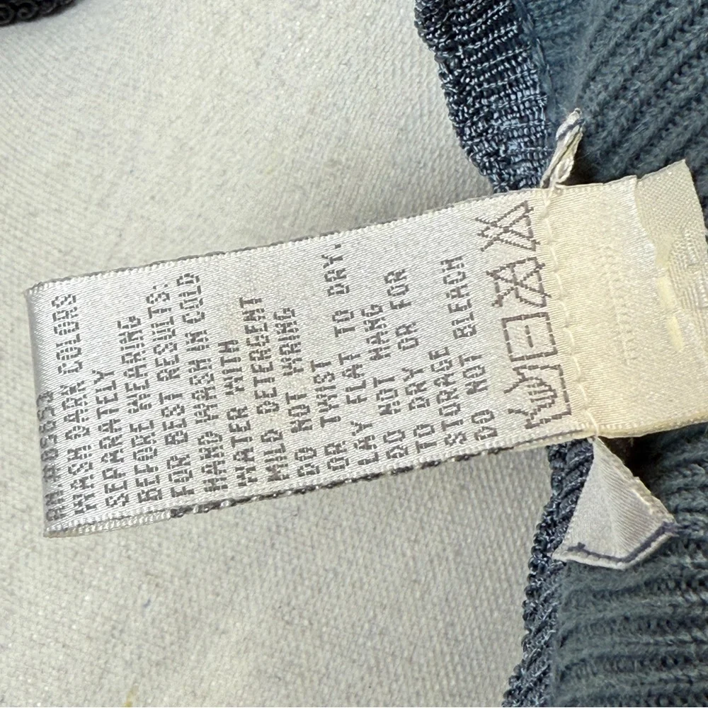 Koret Embroidered Sweater Womens M Cardigan Velvet Ribbon Trim Cottagecore Soft - Picture 9 of 9